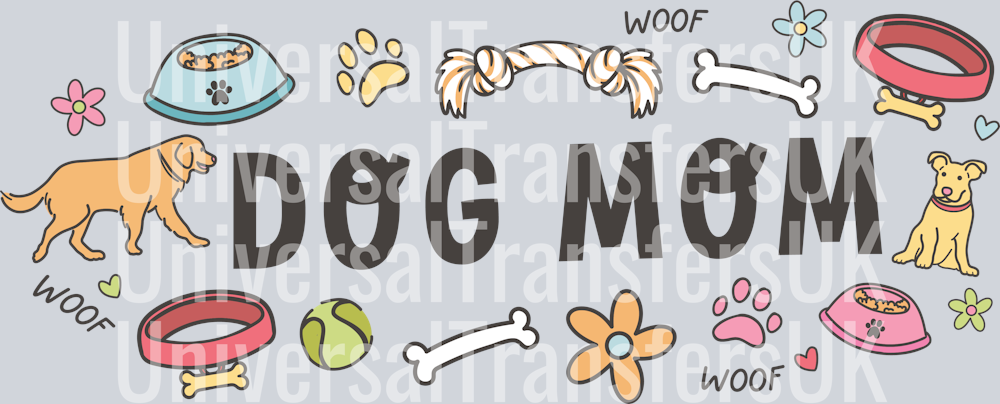 Dog mom illustration