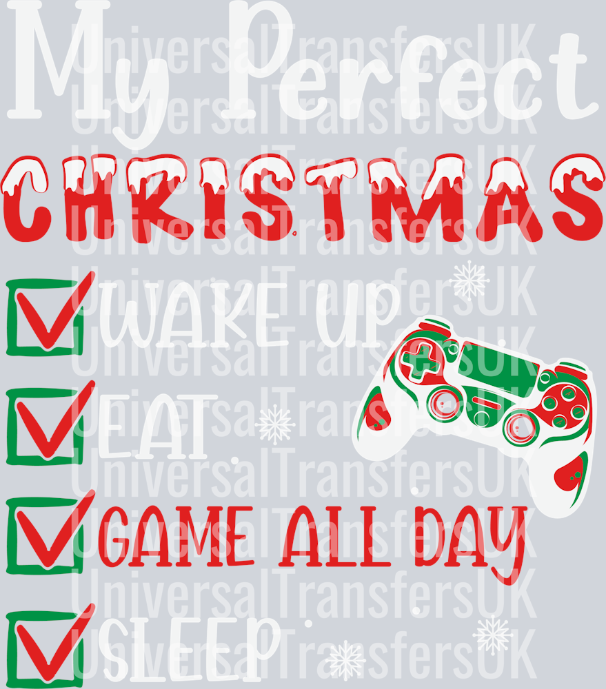 My perfect Christmas Checklist and Gamepade Controller
