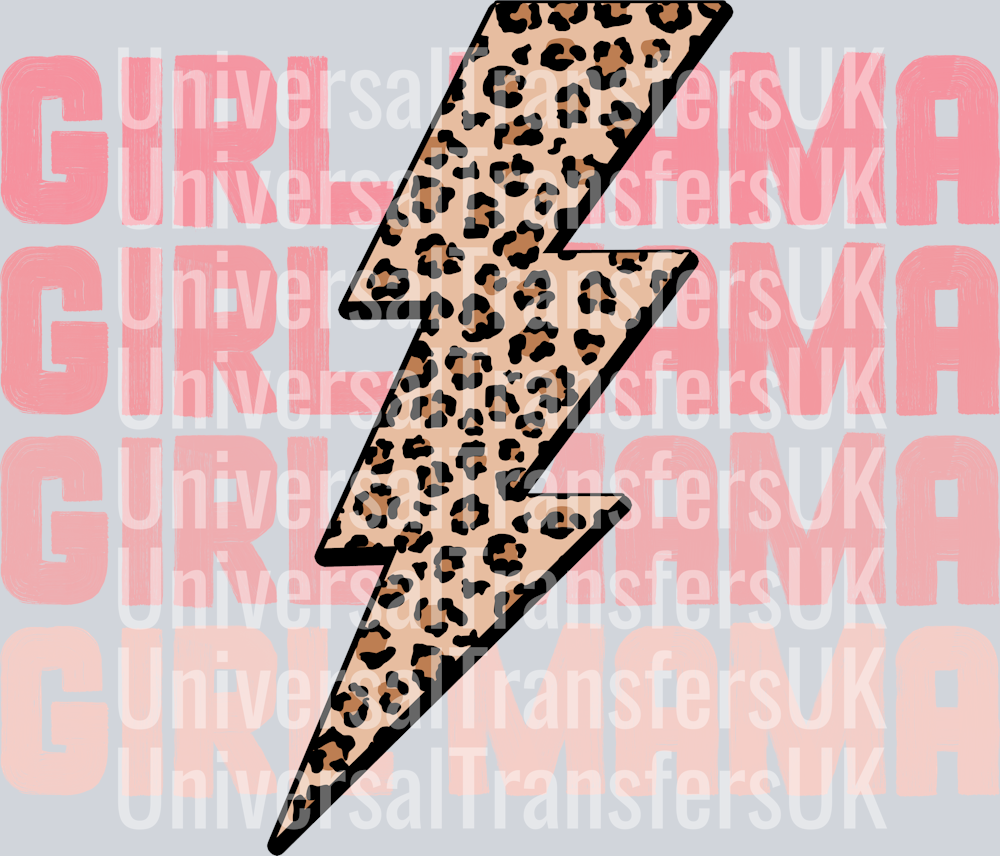 Girl Mama lightning bolt