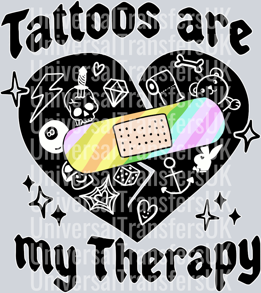 Tattoos are my therapy