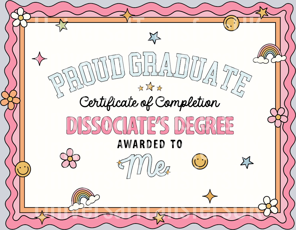 Dissociates Degree
