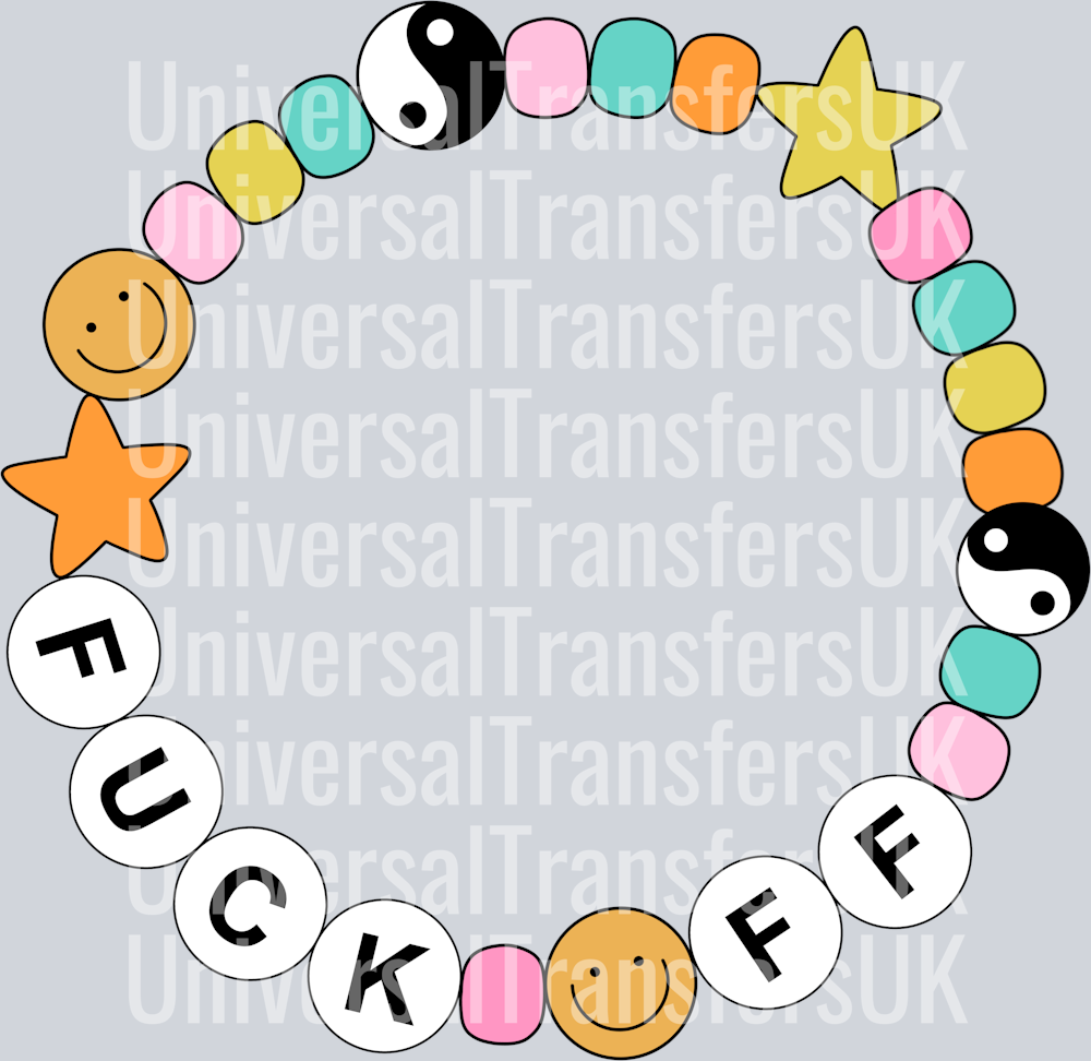 Fuck off bracelet