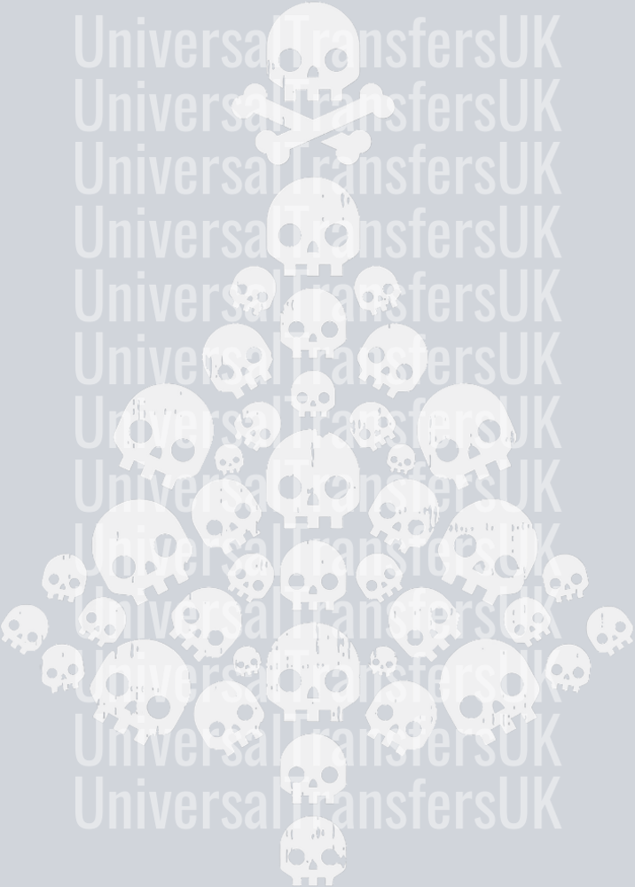 Skull and crossbones Christmas Tree