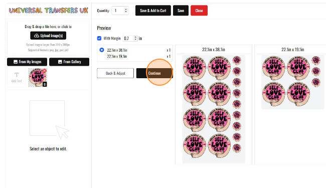 Using the 'Auto Builder' feature to make instant custom sheets!