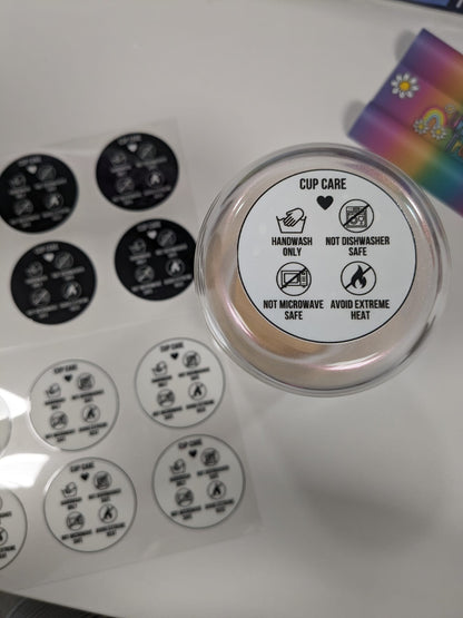 Cup Care 2" UVDTF Decal (#89)