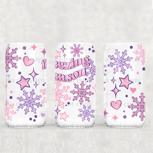 Pastel freezing season | 16oz UVDTF wrap (POD)