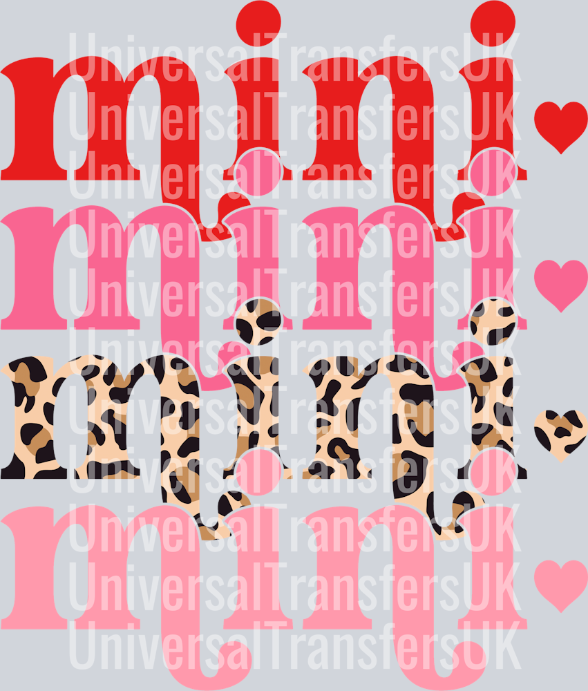 mini valentines leopard stacked