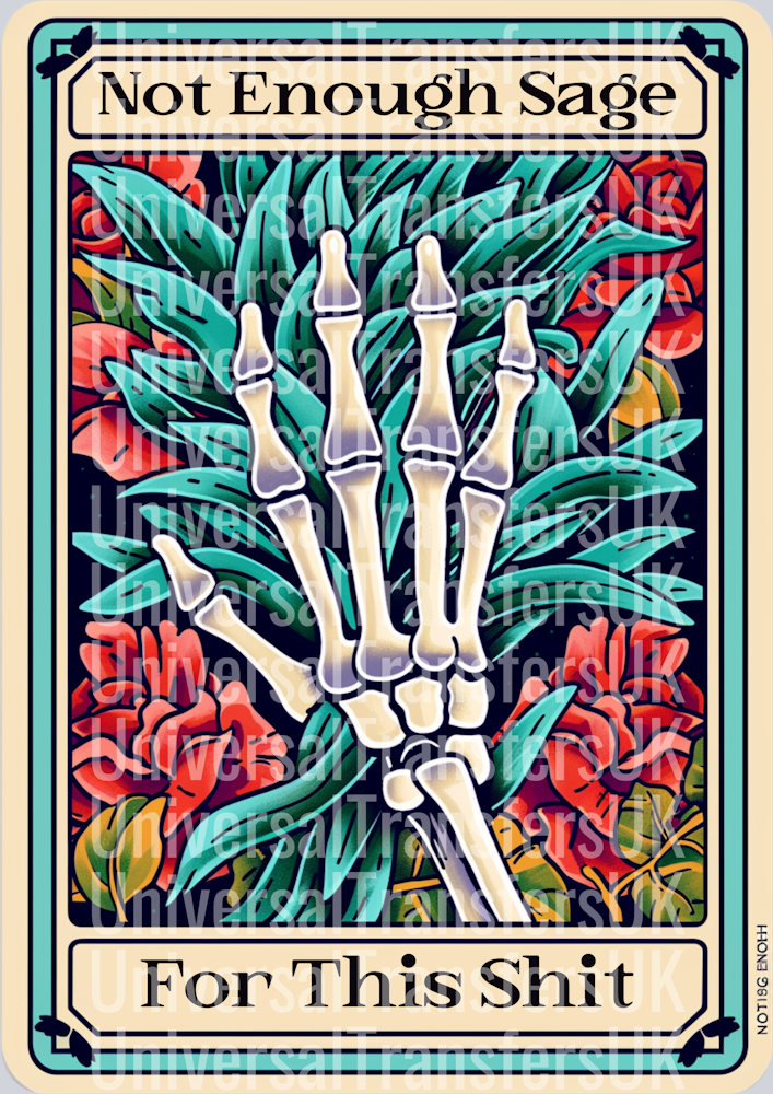Not Enough Sage Tarot  1
