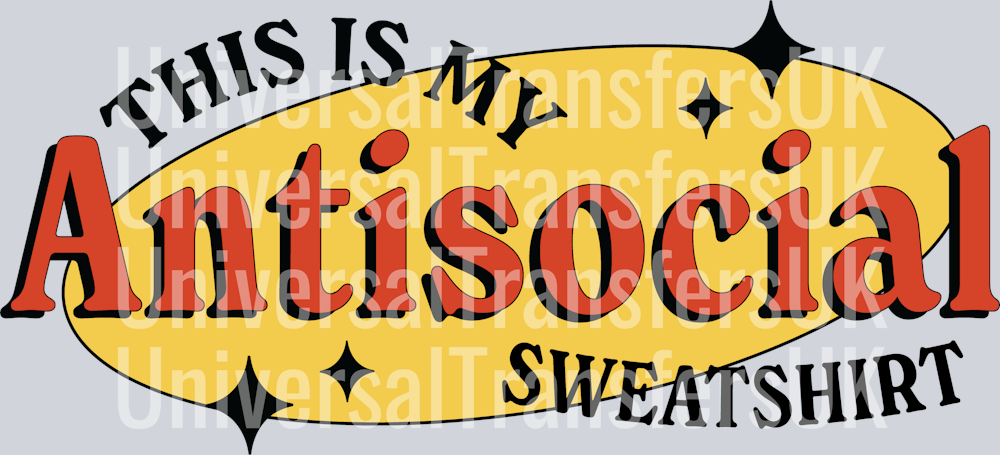 This is my anti social sweatshirt