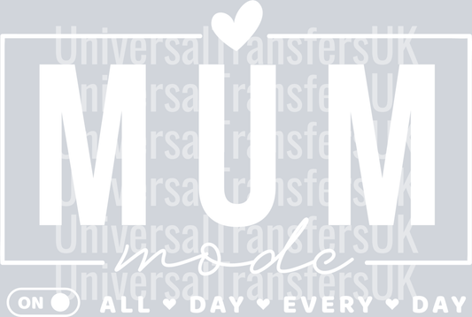 MUM mode (white)