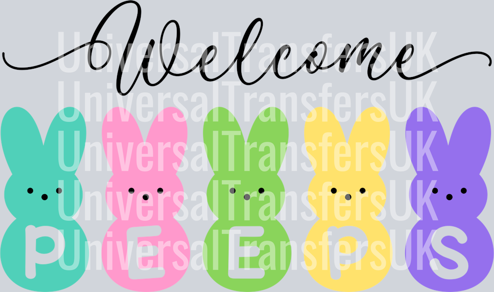 Welcome Peeps Multicoloured