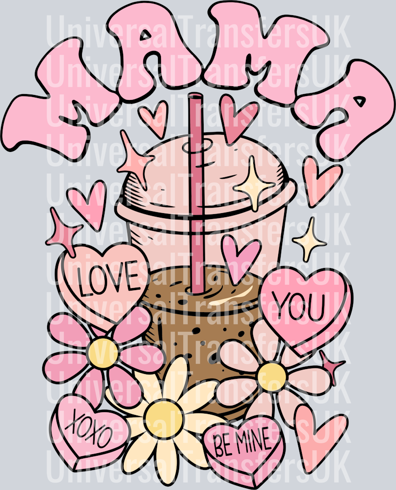 mama iced coffee valentine
