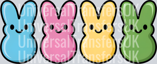 Weeble Bunnies Multicolour