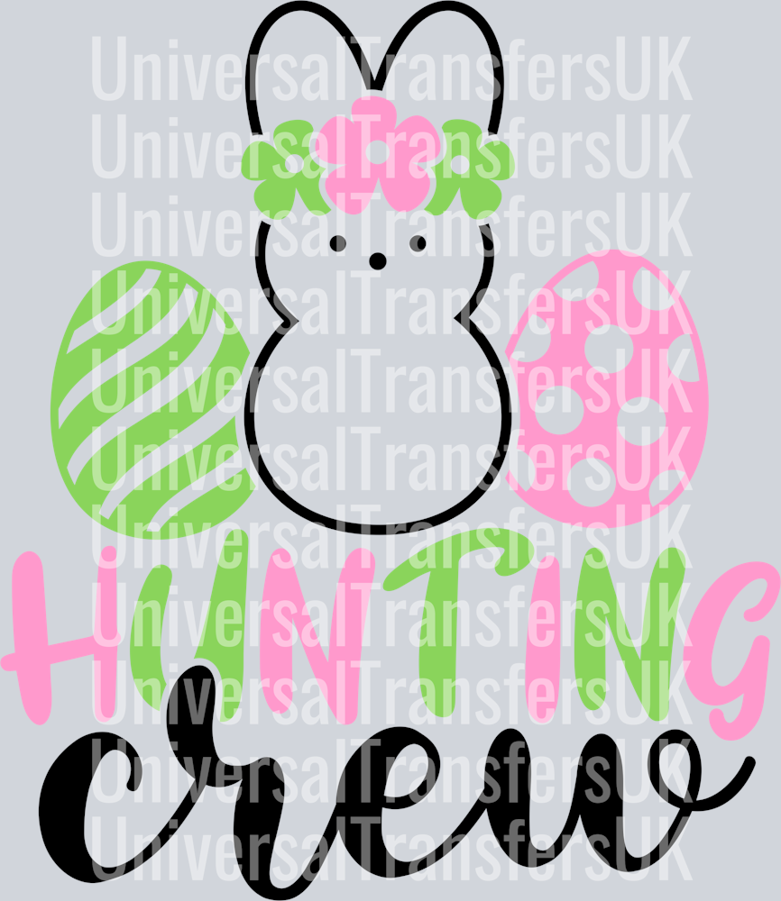Hunting Crew Green and Pink