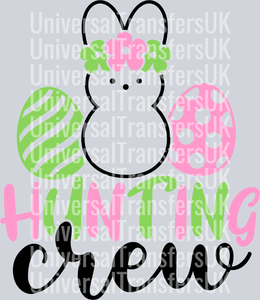 Hunting Crew Green and Pink