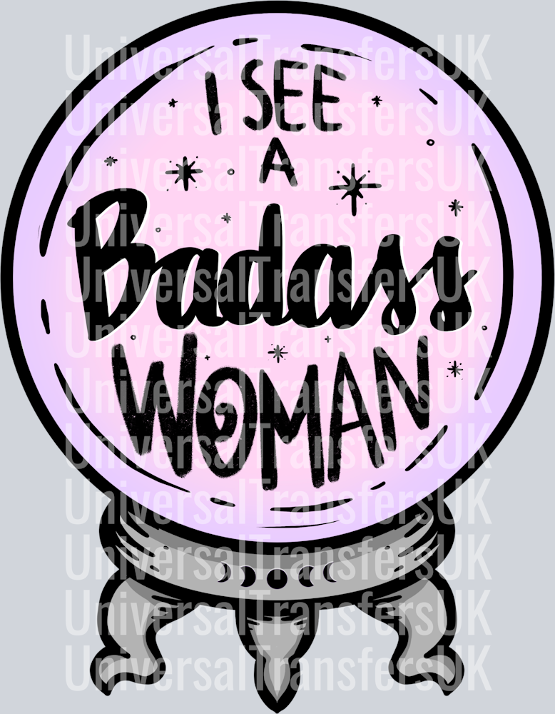 I see a badass woman