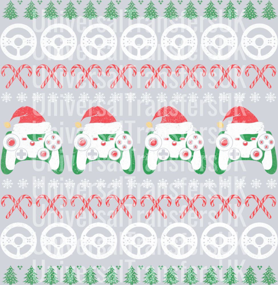 Candy Cane Gamepad wheel rows