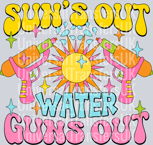 Sun's out water guns out