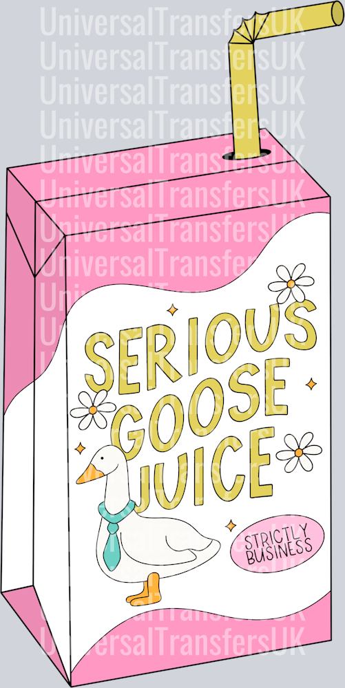 Serious goose juice