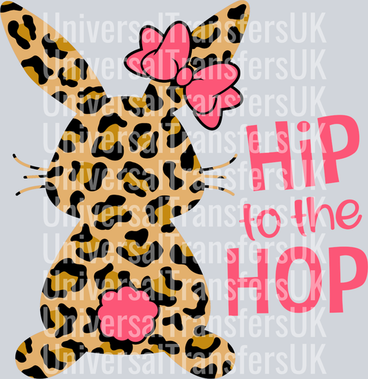 Hip To The Hop Leopard Skin Bunny
