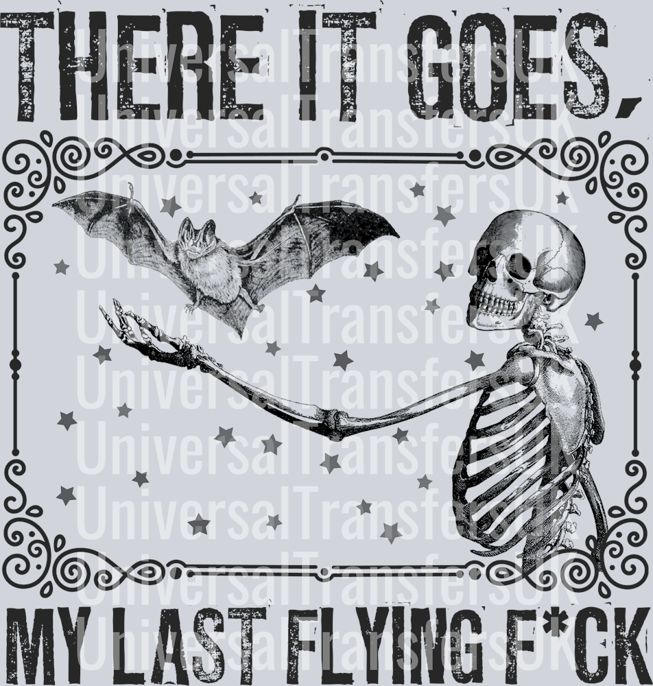 My last flying fuck black