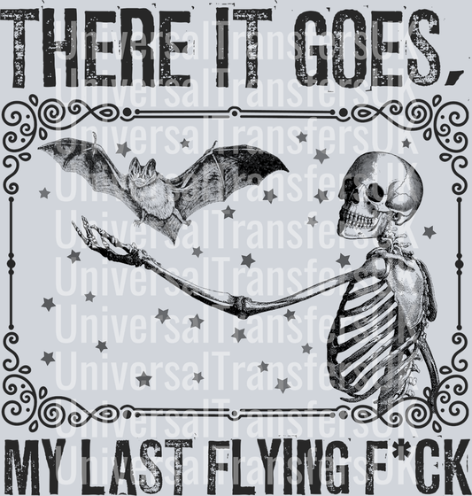 My last flying fuck black