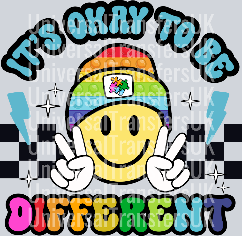 It's okay to be different Peace