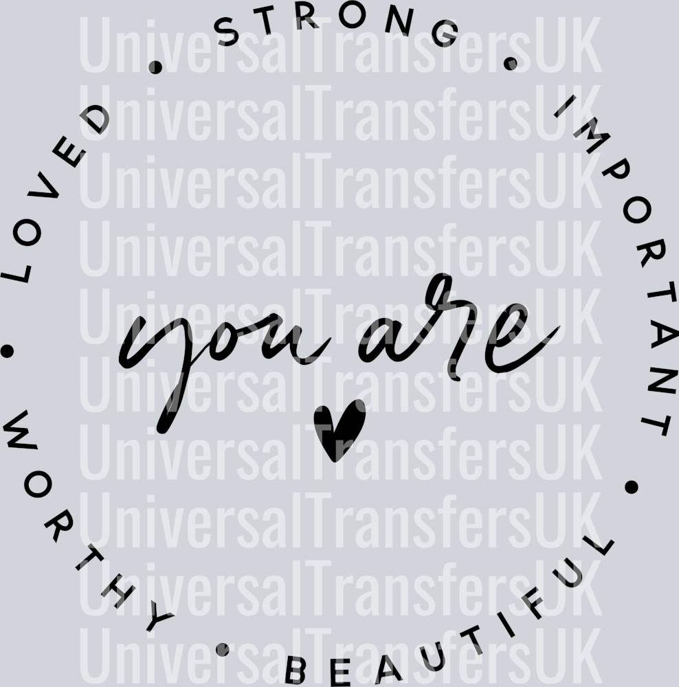 you are
