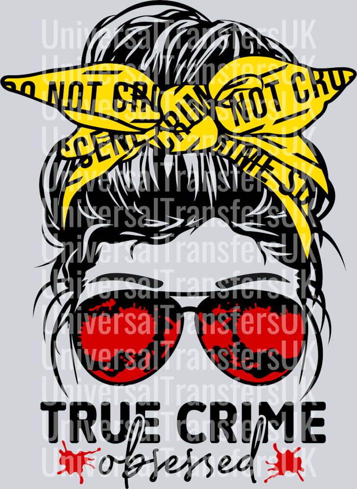 true crime obsessed mum bun