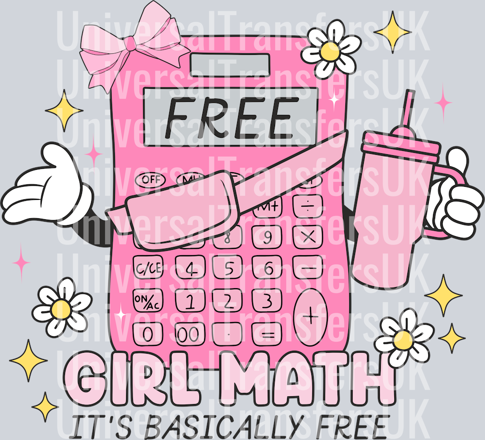 boujee girl math calculator