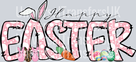 Happy Easter pink
