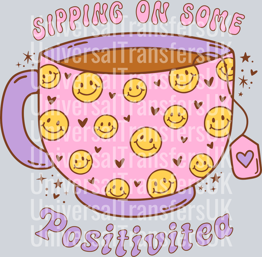 Sipping on some positivitea