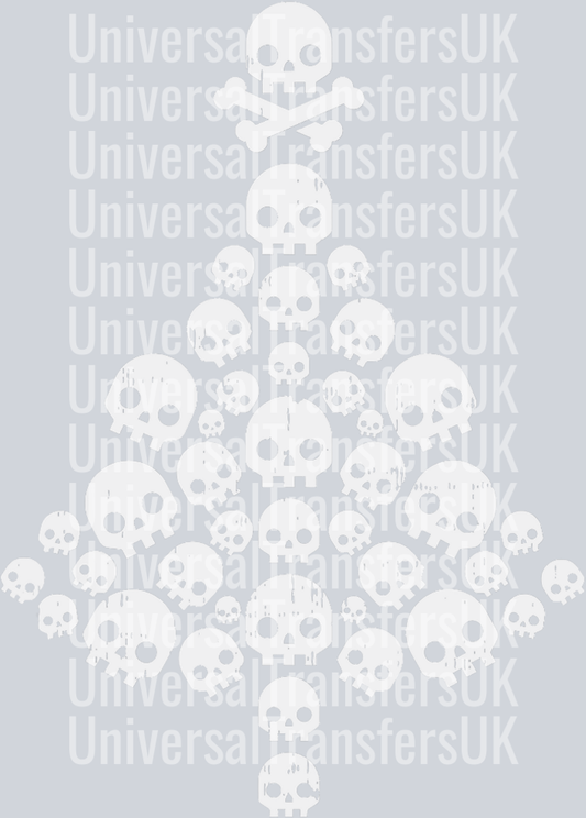 Skull and crossbones Christmas Tree